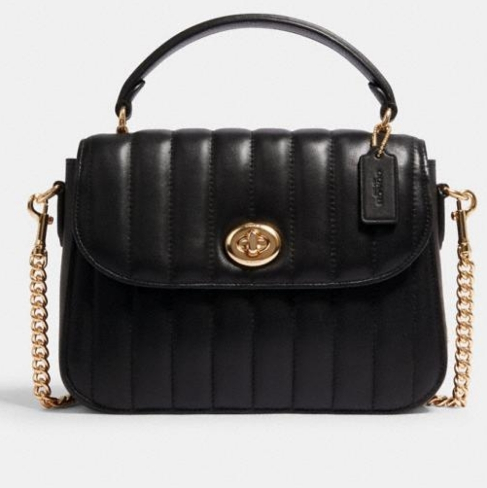 Marlie Top Handle Satchel With Quilting